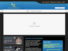 Tablet Screenshot of kzeventproductions.perkolatestaging.net